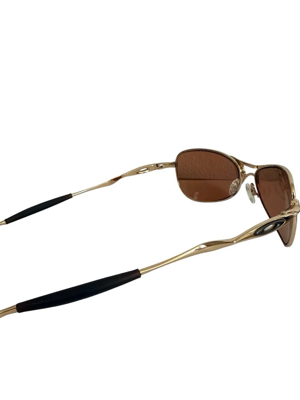 Oakley Crosshair Small Sunglasses Gold Irridium 05975 Unisex